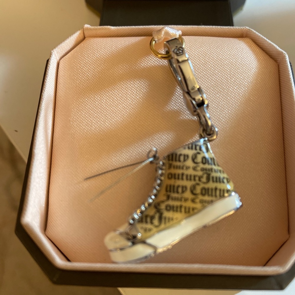 Juicy couture running shoe charm